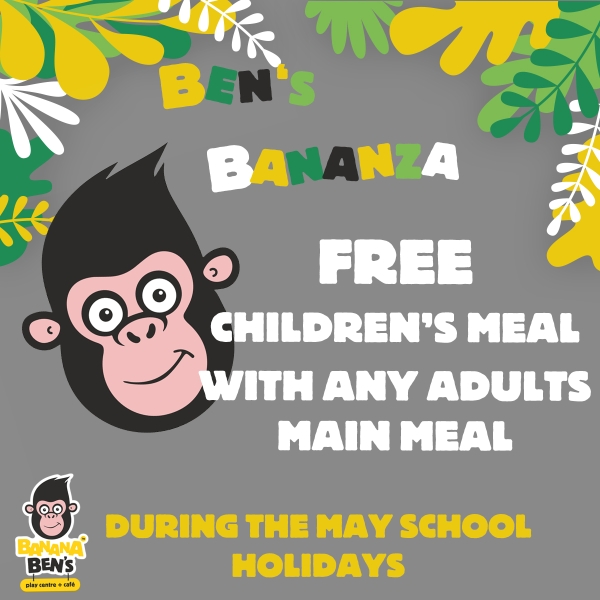 FREE childrens meals for half term!